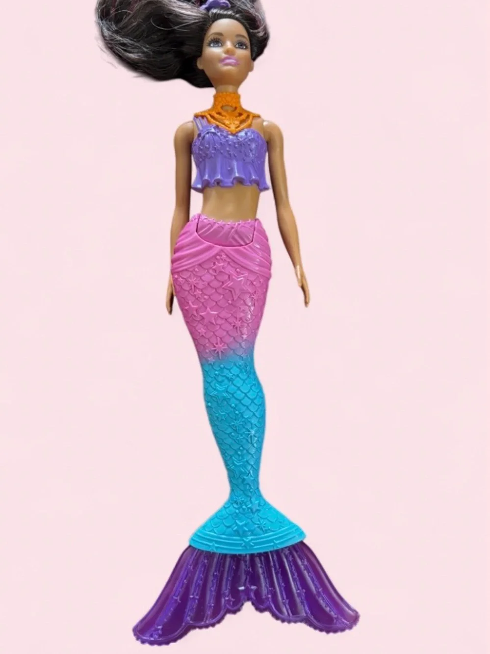 Lot of 4 Mermaid Fashion Dolls Articulated Sea Life Animal Figures Accessories